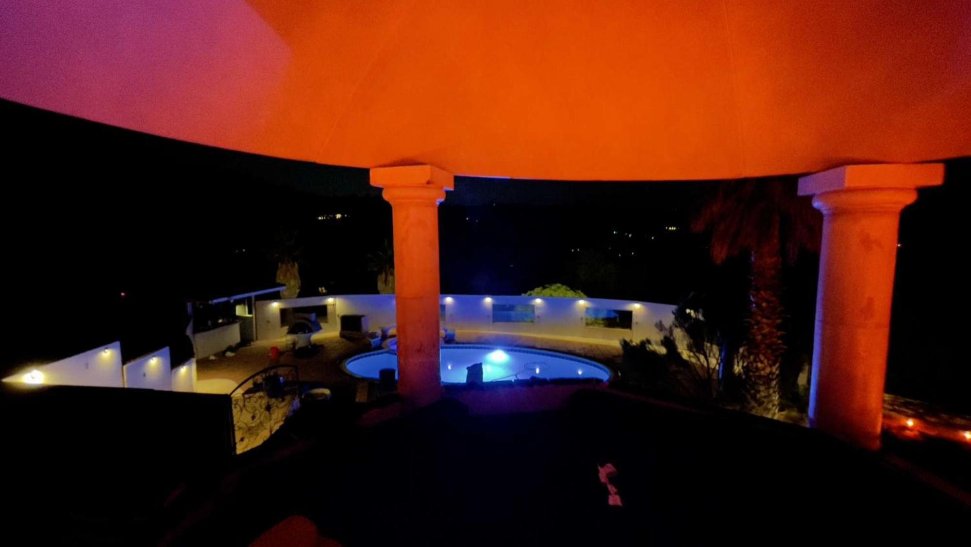 Private Home On 10 Acres - Heated Salt Pool & Jacuzzi, Mountain & City Views, Horseshoes, Basketball, Bbq, Golf Putting, Foosball, Croquet, Bose Stereo, White Cotton Bedding - Hilltop Hacienda, Pool Heat Optional Jamul Екстериор снимка