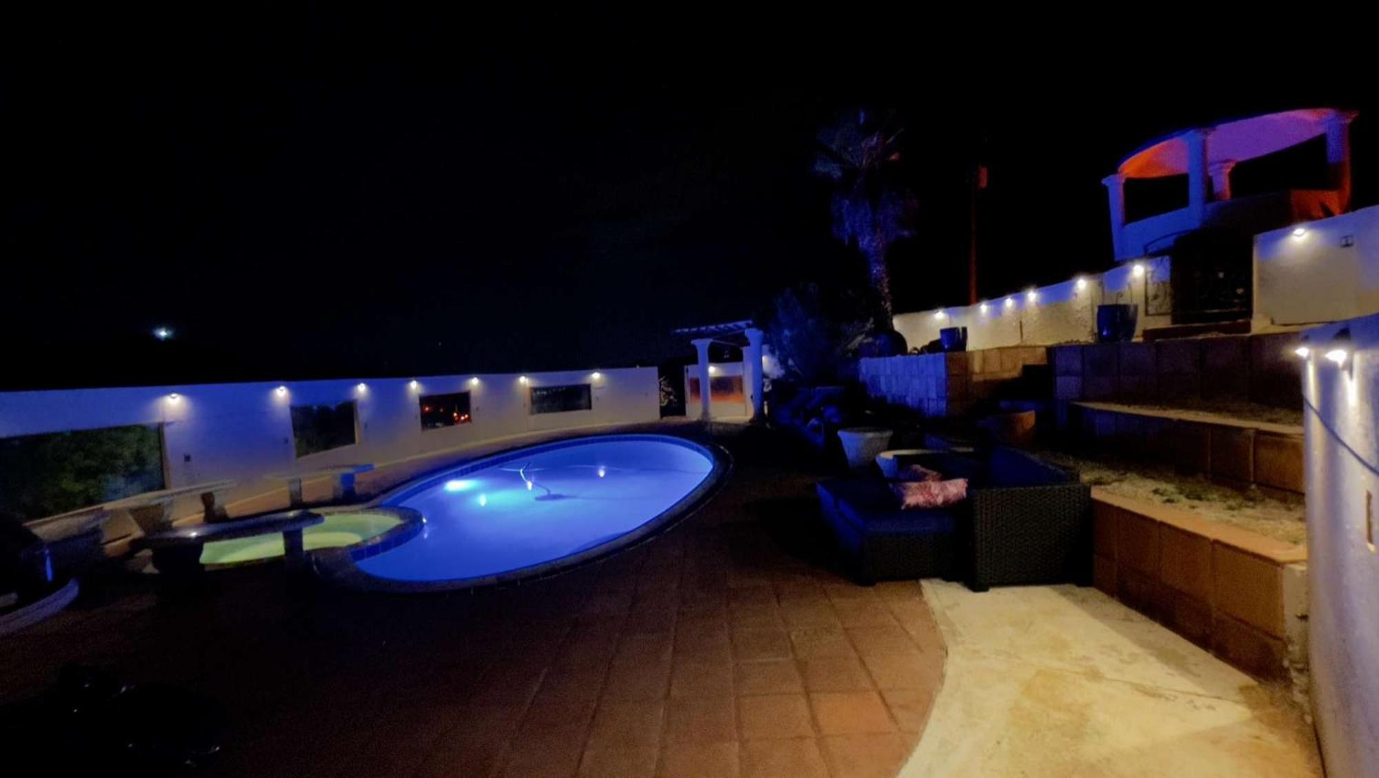 Private Home On 10 Acres - Heated Salt Pool & Jacuzzi, Mountain & City Views, Horseshoes, Basketball, Bbq, Golf Putting, Foosball, Croquet, Bose Stereo, White Cotton Bedding - Hilltop Hacienda, Pool Heat Optional Jamul Екстериор снимка